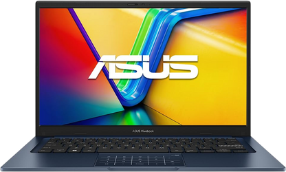 ASUS 2026 Vivobook 14" FHD Laptop 10-Core Intel Core i5-1334U Iris Xe Graphics 12GB DDR4 256GB NVMe SSD USB-C with DP WiFi AC BT Webcam HDMI1.4 Windows 11 Home with RE USB