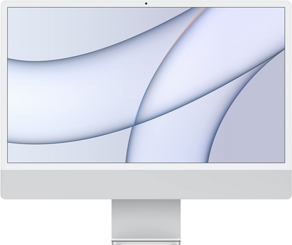 Refurbish 2021 Apple iMac with Apple M1 Chip with 8-core CPU (24-inch, 16GB RAM, 1TB SSD Storage) (QWERTY English) Silver