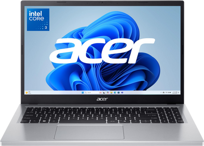 acer Aspire Go 15 AI Ready Laptop | 15.6" FHD (1920 x 1080) IPS Display | Intel Core 3 Processor N355 | Intel Graphics | 8GB DDR5 | 128GB UFS | Wi-Fi 6 | Windows 11 Home in S Mode | AG15-32P-39R2