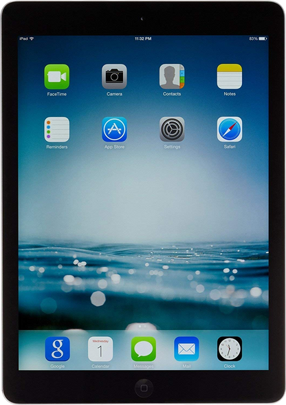 Apple iPad 9.7inch with WiFi 32GB- Space Gray (2017 Model) (Renewed)