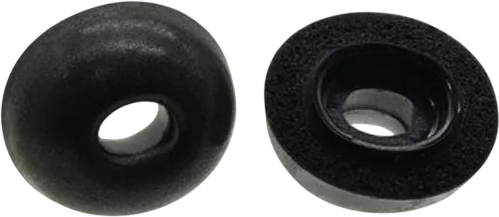 Soft Silicone Ear Hooks and Noise-Canceling Ear Tips