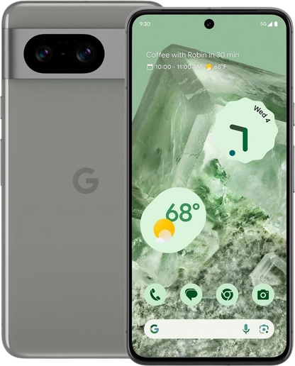 Google Pixel 8 5G, US Version, 128GB, Hazel - Unlocked (Renewed Premium)