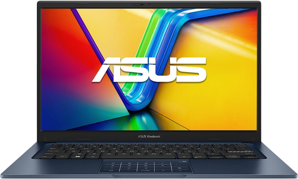 ASUS 2026 Vivobook 14" FHD Laptop 10-Core Intel Core i5-1334U Iris Xe Graphics 12GB DDR4 256GB NVMe SSD USB-C with DP WiFi AC BT Webcam HDMI1.4 Windows 11 Home with RE USB