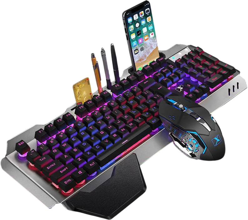 New Alliance K680 Rechargeable Wireless Keyboard Mouse Set