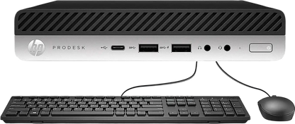 HP ProDesk 600 G5 Mini Desktop PC Intel Core i5-9500T 3.70GHz 16GB RAM 512GB SSD Mouse  Keyboard WiFi Windows 10 Pro