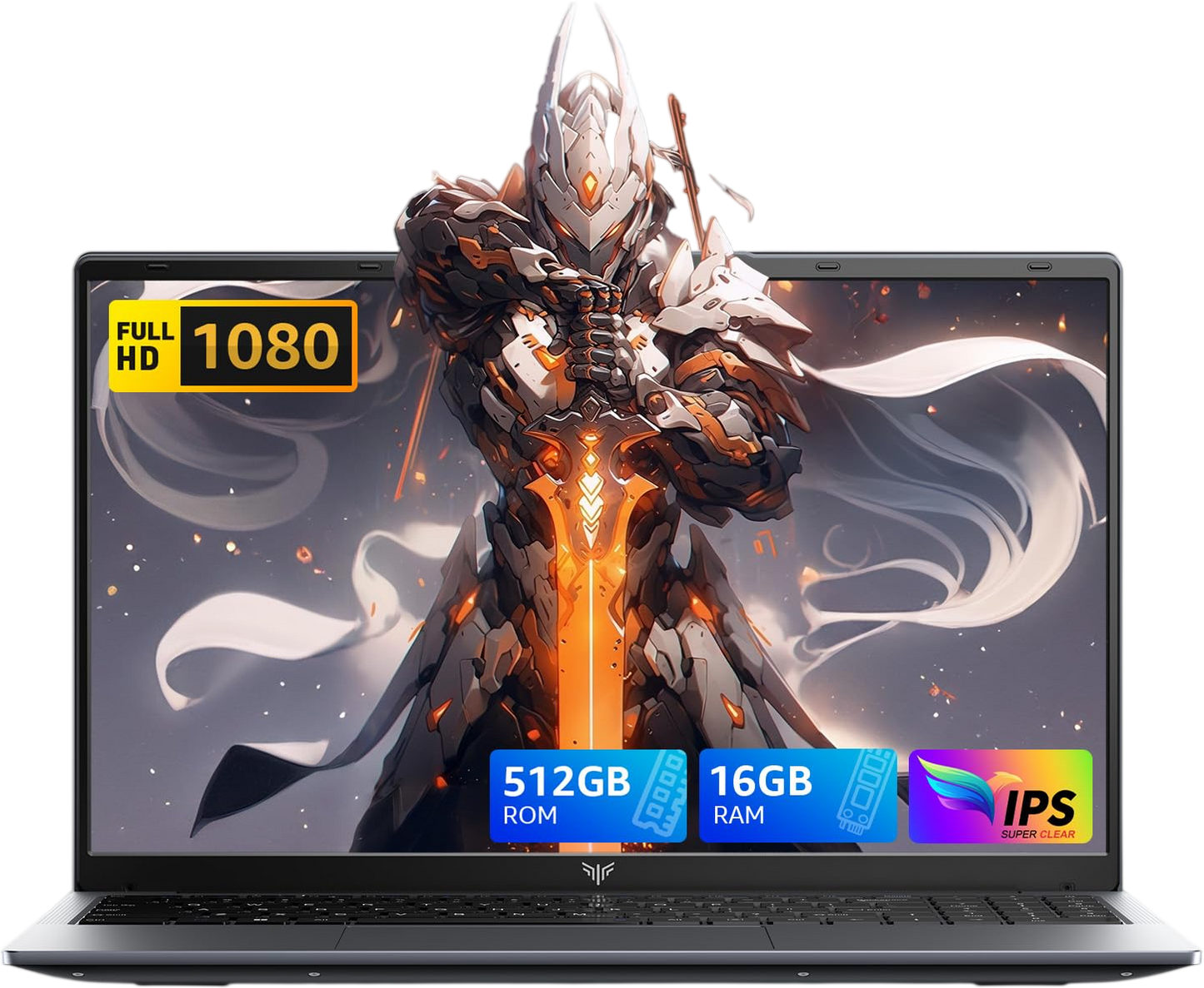 MALLRACE 15.6" IPS Light Gaming Laptop, AMD Ryzen 3 4300U(4C/4T,Beat Intel Processor N100,up to 3.7GHz) Computer with Numbers Keyboard Type-C Charger WiFi 5 BT5.0, 54.72Wh Battery for Student and Home