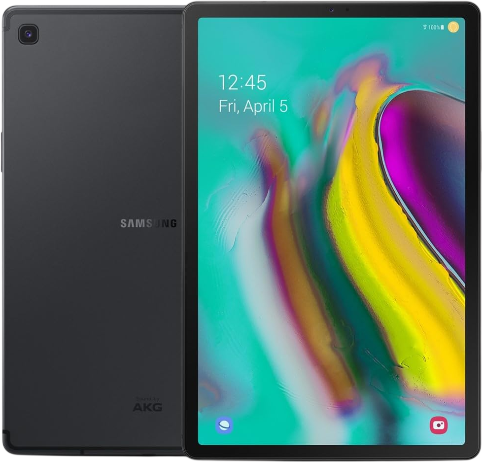 SAMSUNG Galaxy Tab S5e 4G LTE (64GB, 4GB) 10.5” Cellular Android Tablet, All Day Battery, Snapdragon 670 (AT&T Locked, 4G LTE) SM-T727A (Black) (Renewed)