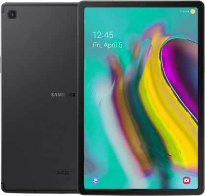SAMSUNG Galaxy Tab S5e 4G LTE (64GB, 4GB) 10.5” Cellular Android Tablet, All Day Battery, Snapdragon 670 (AT&T Locked, 4G LTE) SM-T727A (Black) (Renewed)
