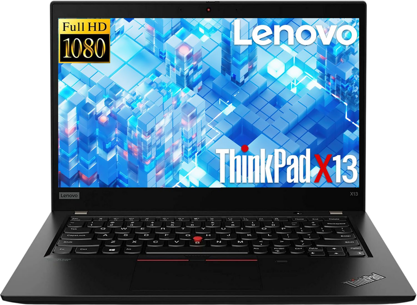 Lenovo ThinkPad X13 Gen1 Laptop, 13.3" Notebook Computer, 10th Gen Quad-Core i5-10310U up to 4.4 GHz, 16GB RAM, 256GB SSD, HDMI, Windows 11 Pro
