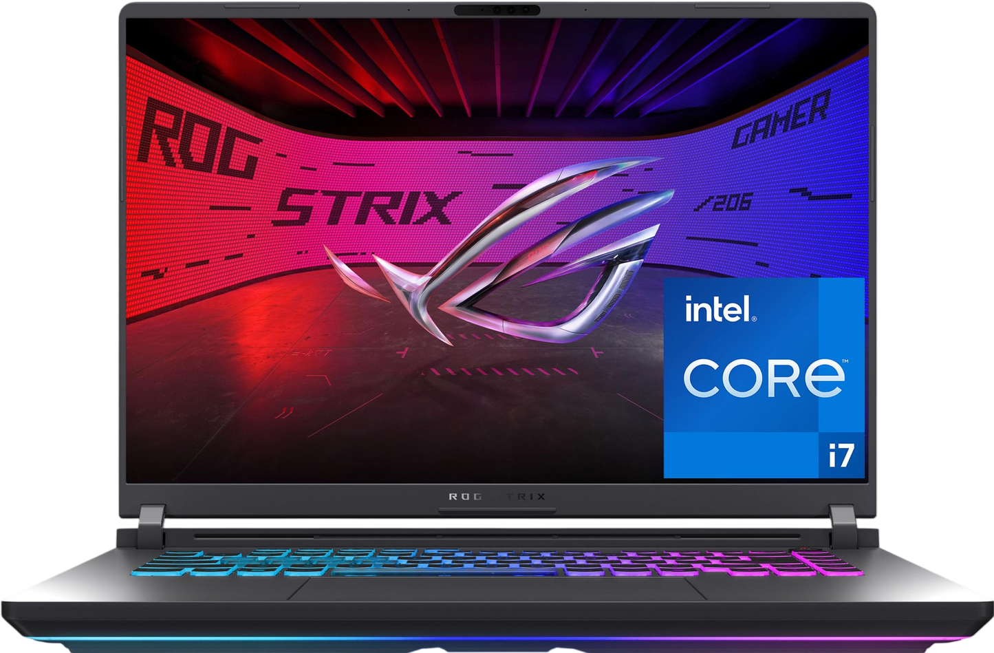 ASUS ROG Strix G16 (2025) Gaming Laptop, 16” FHD+ 16:10 165Hz/3ms Display, NVIDIA® GeForce RTX™ 5060 Laptop GPU, Intel® Core™ i7 Processor 14650HX, 16GB DDR5, 1TB Gen 4 SSD, Wi-Fi 7, Windows 11 Home