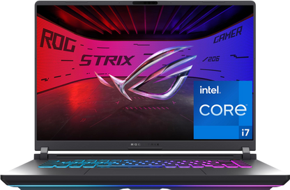 ASUS ROG Strix G16 (2025) Gaming Laptop, 16” FHD+ 16:10 165Hz/3ms Display, NVIDIA® GeForce RTX™ 5060 Laptop GPU, Intel® Core™ i7 Processor 14650HX, 16GB DDR5, 1TB Gen 4 SSD, Wi-Fi 7, Windows 11 Home