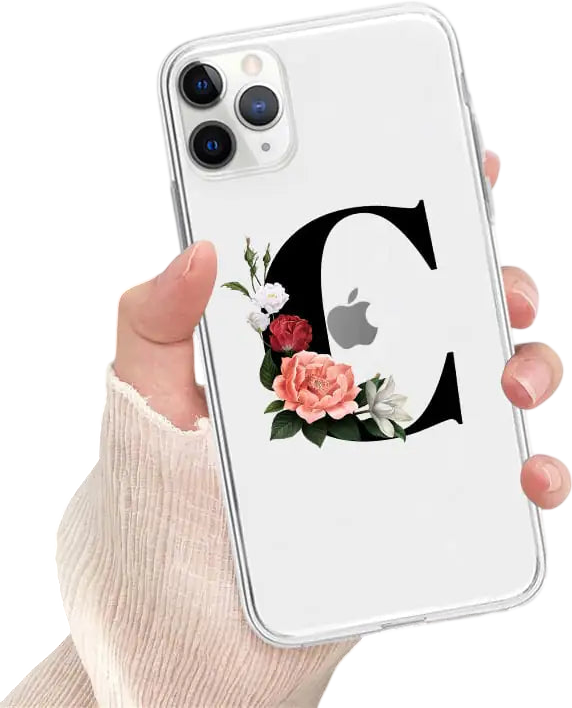 Flower Alphabet Phone Case