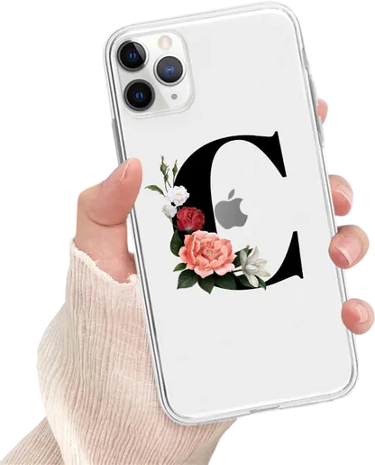 Flower Alphabet Phone Case