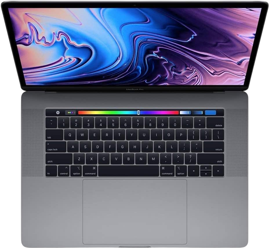 Apple MacBook Pro Touch Bar with 2.9GHz 6 Core Intel Core i9 (15.4 in Retina, 16GB RAM, 2TB SSD) Space Gray (Renewed)