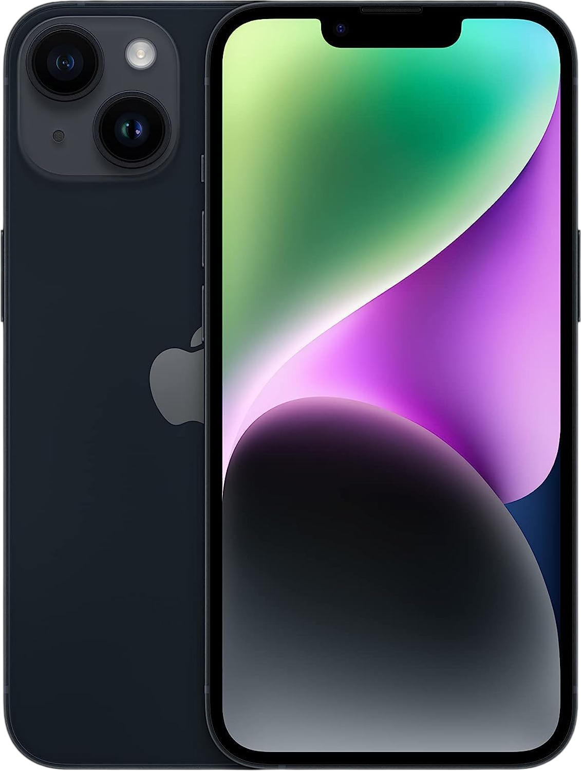 Apple iPhone 14, 256GB, Midnight - Unlocked (Renewed)