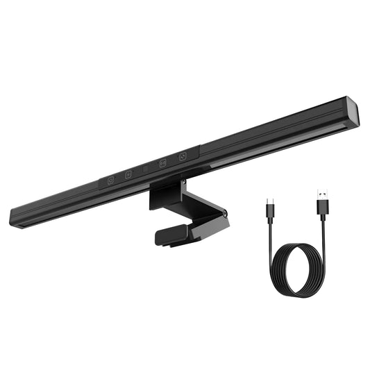 Touch Adjustable 3-Color LED Screen Light with Type-C